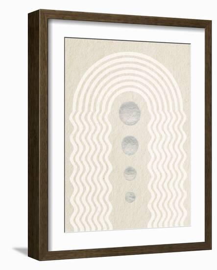 Good Vibrations I Neutral-Moira Hershey-Framed Art Print