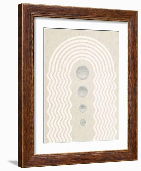 Good Vibrations I Neutral-Moira Hershey-Framed Art Print