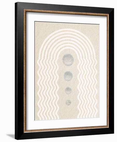 Good Vibrations I Neutral-Moira Hershey-Framed Art Print