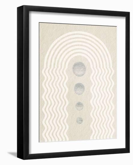 Good Vibrations I Neutral-Moira Hershey-Framed Art Print