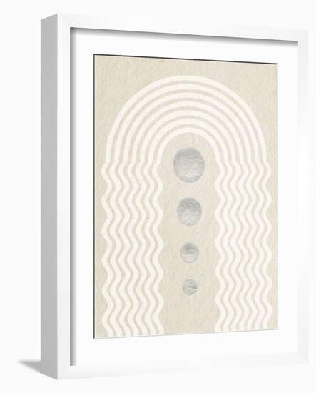 Good Vibrations I Neutral-Moira Hershey-Framed Art Print