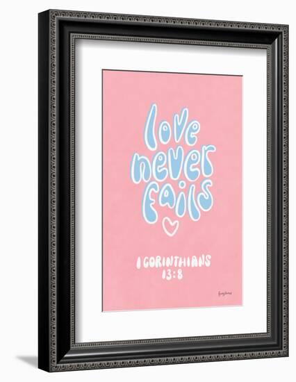 Good Words III-Becky Thorns-Framed Photographic Print