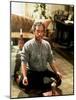 Goodbye Girl, Richard Dreyfuss, 1977, Cross Legged In Yoga Position-null-Mounted Photo