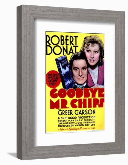Goodbye, Mr. Chips - Movie Poster Reproduction-null-Framed Photo