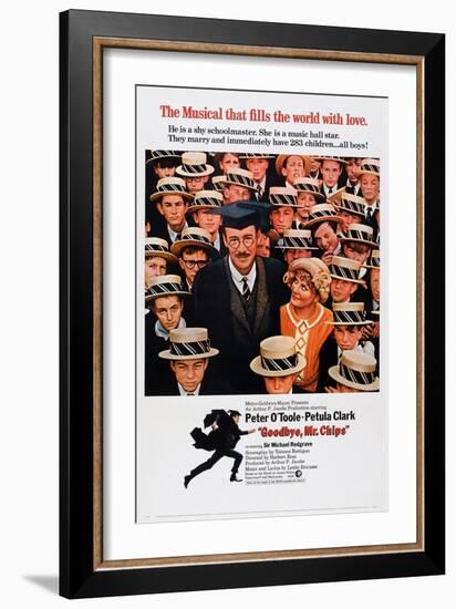 Goodbye, Mr. Chips, Peter O'Toole, Petula Clark, 1969-null-Framed Art Print