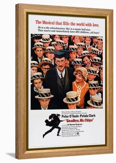 Goodbye, Mr. Chips, Peter O'Toole, Petula Clark, 1969-null-Framed Stretched Canvas