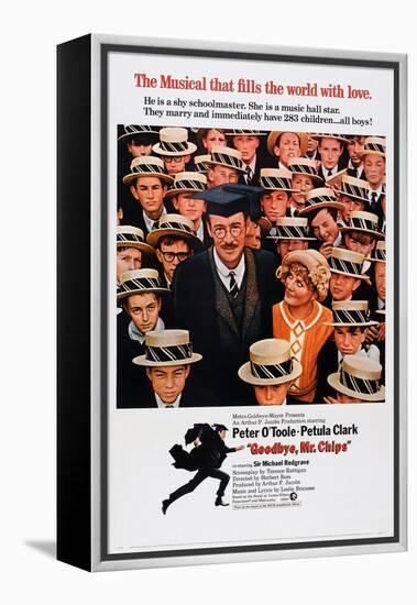 Goodbye, Mr. Chips, Peter O'Toole, Petula Clark, 1969-null-Framed Stretched Canvas