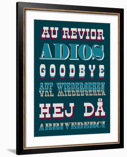 Goodbye-Tom Frazier-Framed Giclee Print