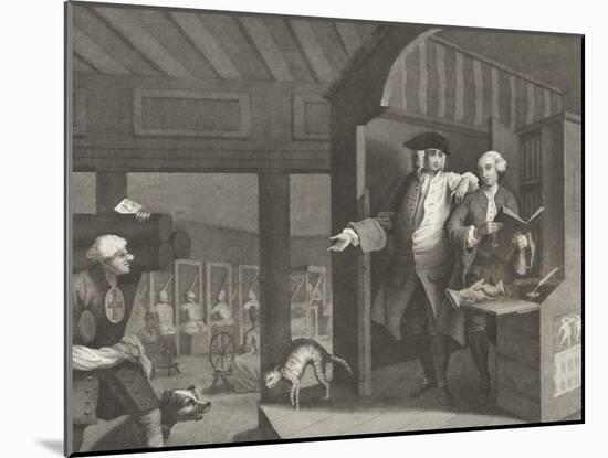 Goodchild as Foreman --William Hogarth-Mounted Giclee Print