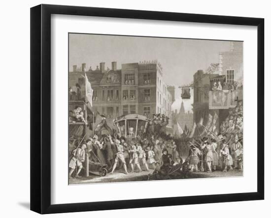 Goodchild as Lord Mayor-William Hogarth-Framed Giclee Print