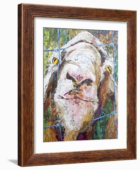 Goodness Goat-Elizabeth St. Hilaire-Framed Art Print