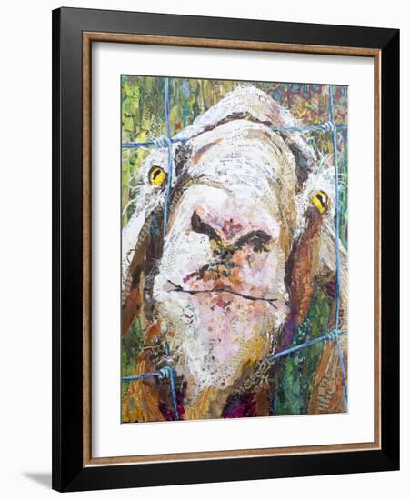 Goodness Goat-Elizabeth St. Hilaire-Framed Art Print