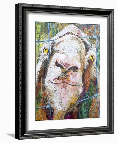 Goodness Goat-Elizabeth St. Hilaire-Framed Art Print