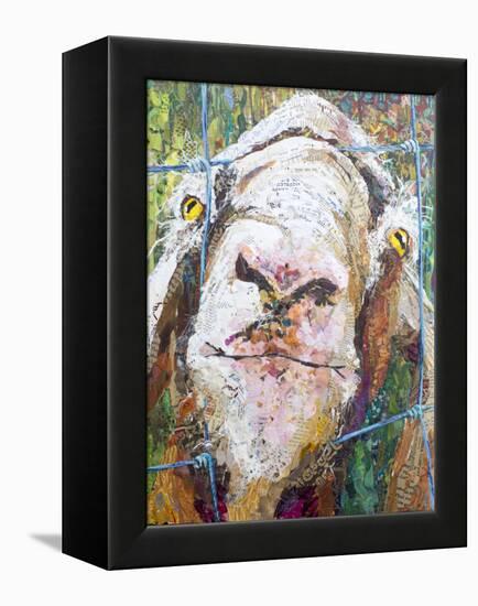 Goodness Goat-Elizabeth St. Hilaire-Framed Stretched Canvas