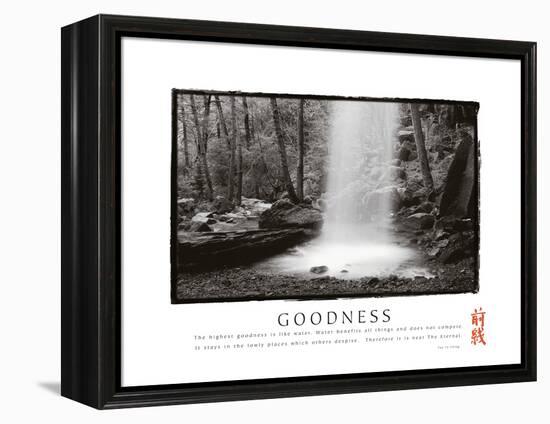 Goodness - Waterfall-Unknown Unknown-Framed Stretched Canvas