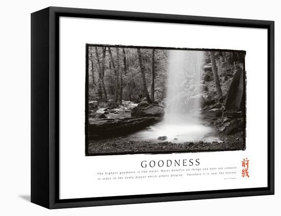 Goodness - Waterfall-Unknown Unknown-Framed Stretched Canvas