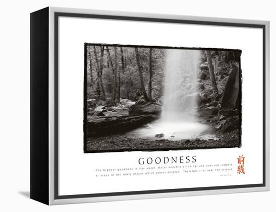 Goodness - Waterfall-Unknown Unknown-Framed Stretched Canvas