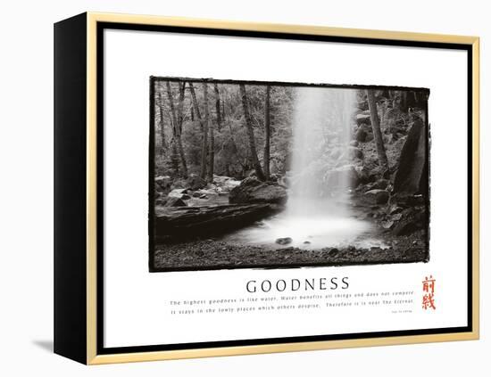 Goodness - Waterfall-Unknown Unknown-Framed Stretched Canvas