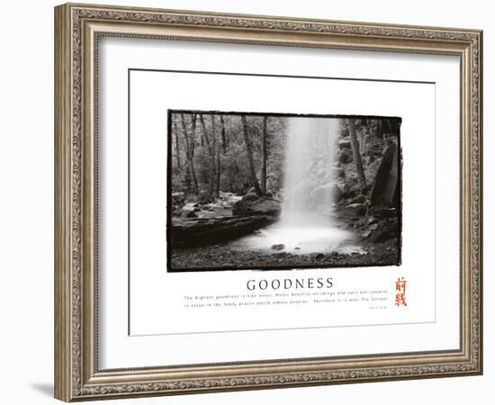 Goodness - Waterfall-Unknown Unknown-Framed Photo