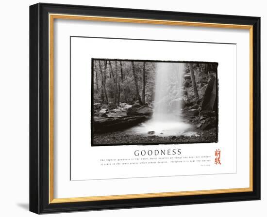 Goodness - Waterfall-Unknown Unknown-Framed Photo