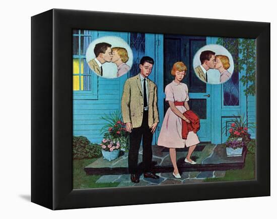 "Goodnight Kiss," July 28, 1962-Amos Sewell-Framed Premier Image Canvas