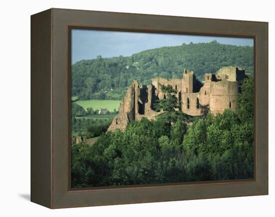 Goodrich Castle, Herefordshire, England, United Kingdom, Europe-Woolfitt Adam-Framed Premier Image Canvas