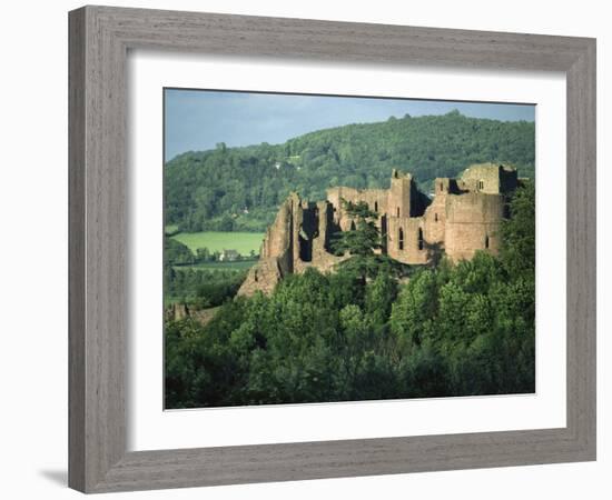 Goodrich Castle, Herefordshire, England, United Kingdom, Europe-Woolfitt Adam-Framed Photographic Print