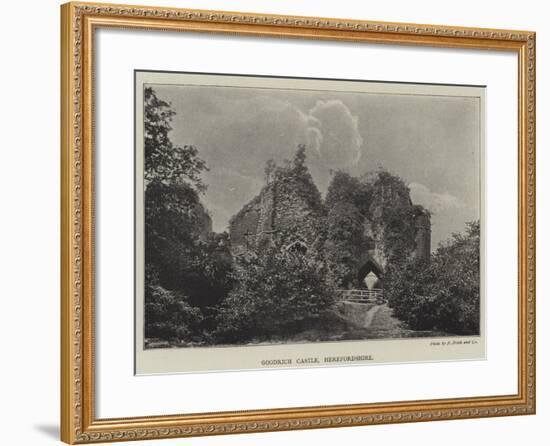 Goodrich Castle, Herefordshire-null-Framed Giclee Print