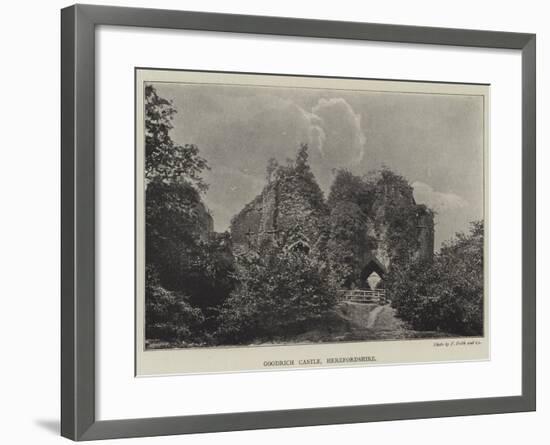 Goodrich Castle, Herefordshire-null-Framed Giclee Print