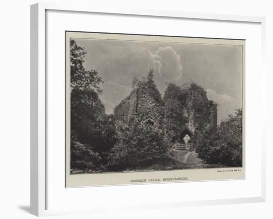 Goodrich Castle, Herefordshire-null-Framed Giclee Print