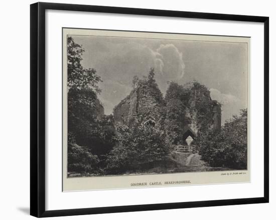 Goodrich Castle, Herefordshire-null-Framed Giclee Print