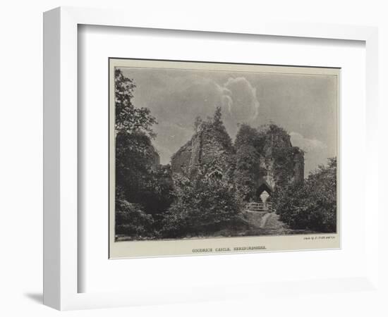 Goodrich Castle, Herefordshire-null-Framed Giclee Print