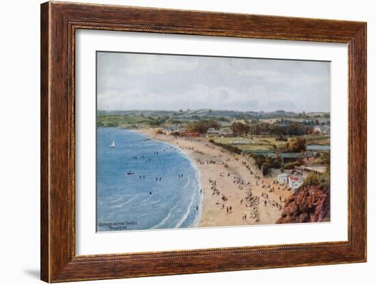 Goodrington Sands, Paignton-Alfred Robert Quinton-Framed Giclee Print