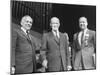 Goodwin Knight, Pres. Dwight D. Eisenhower and William Knowland During Campaign Tour of California-Ed Clark-Mounted Photographic Print