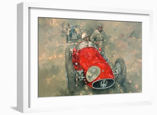 Goodwood 54 Roy Salvadori-Peter Miller-Framed Giclee Print