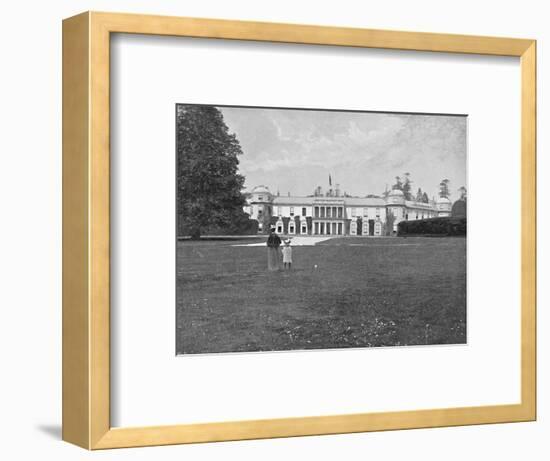 'Goodwood House, Sussex', c1896-Unknown-Framed Photographic Print