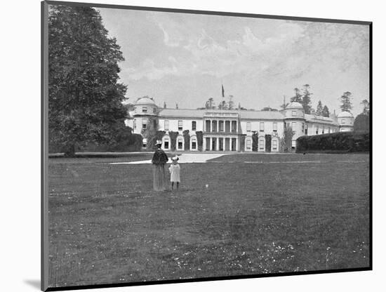 'Goodwood House, Sussex', c1896-Unknown-Mounted Photographic Print