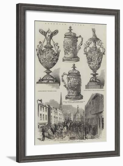 Goodwood Races, 1858-null-Framed Giclee Print