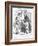 Goody Gladstone's Gifts, 1864-John Tenniel-Framed Giclee Print