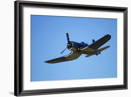 Goodyear Corsair FG-1D 'Whispering Death' Fighter Bomber-David Wall-Framed Photographic Print