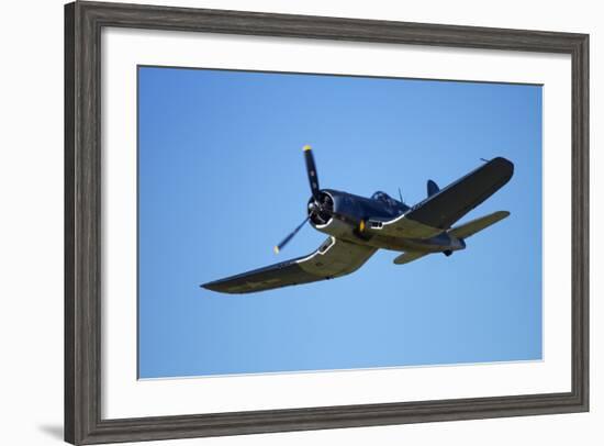 Goodyear Corsair FG-1D 'Whispering Death' Fighter Bomber-David Wall-Framed Photographic Print