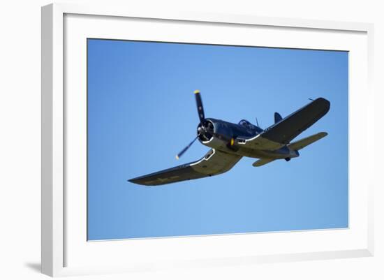 Goodyear Corsair FG-1D 'Whispering Death' Fighter Bomber-David Wall-Framed Photographic Print