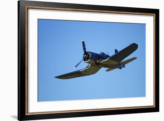 Goodyear Corsair FG-1D 'Whispering Death' Fighter Bomber-David Wall-Framed Photographic Print