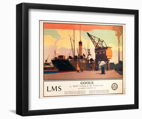 Goole LMS-null-Framed Art Print