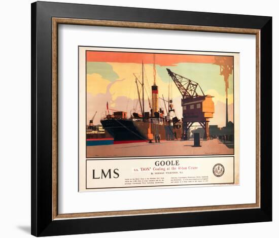 Goole LMS-null-Framed Art Print