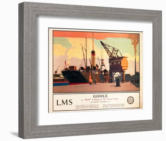 Goole LMS-null-Framed Art Print