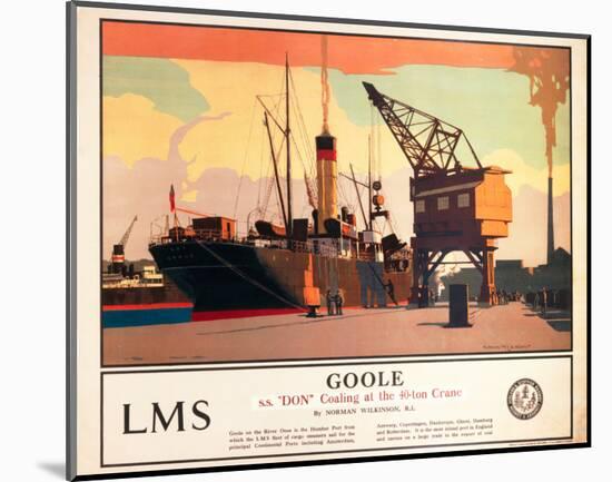 Goole LMS-null-Mounted Art Print