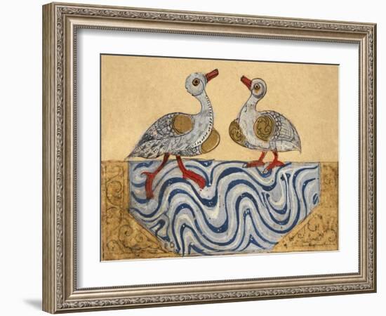 Goose and Duck-Aristotle ibn Bakhtishu-Framed Giclee Print