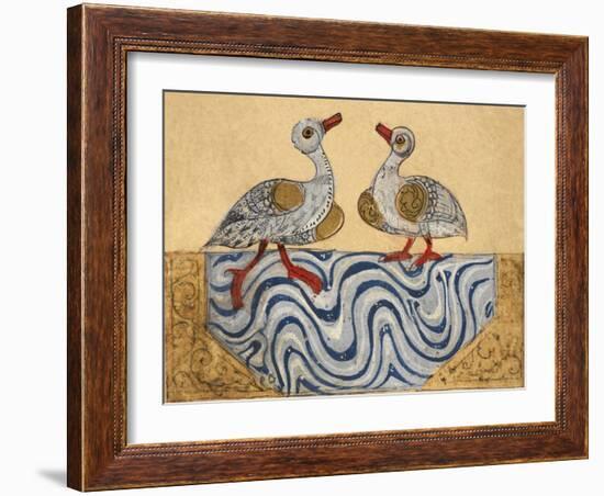 Goose and Duck-Aristotle ibn Bakhtishu-Framed Giclee Print