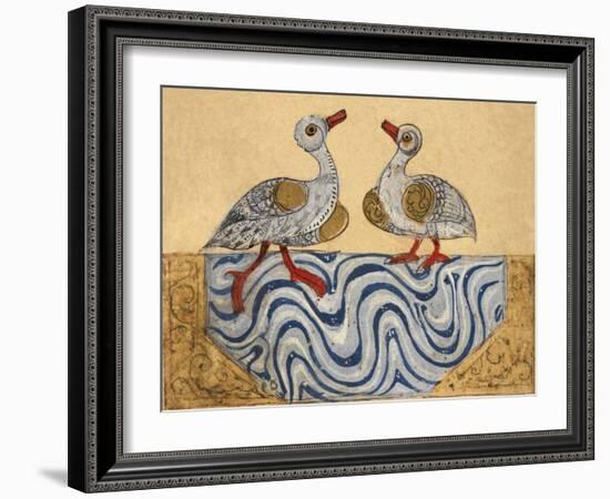 Goose and Duck-Aristotle ibn Bakhtishu-Framed Giclee Print